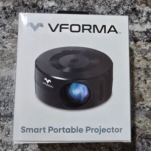 VFORMA Smart Portable Projector - Black
